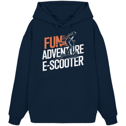 Fun Adventure E-Scooter - Organic Oversize Hoodie