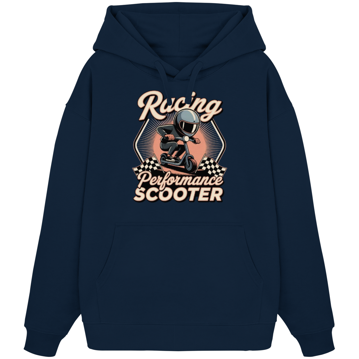 Racing Performance Scooter - Organic Oversize Hoodie