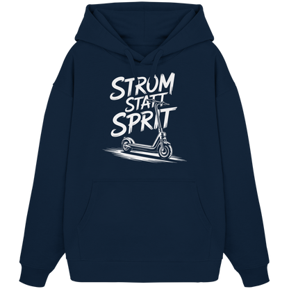 Strom statt Sprit - Organic Oversize Hoodie