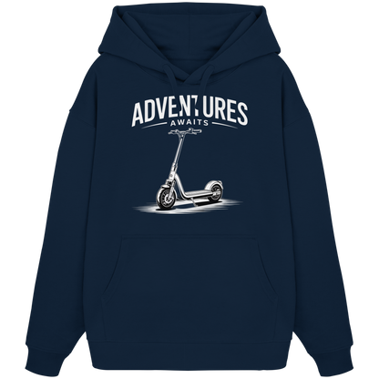 Adventure Awaits - Organic Oversize Hoodie