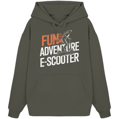 Fun Adventure E-Scooter - Organic Oversize Hoodie