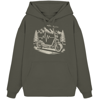 Heartbeat Offroad E-Scooter - Organic Oversize Hoodie