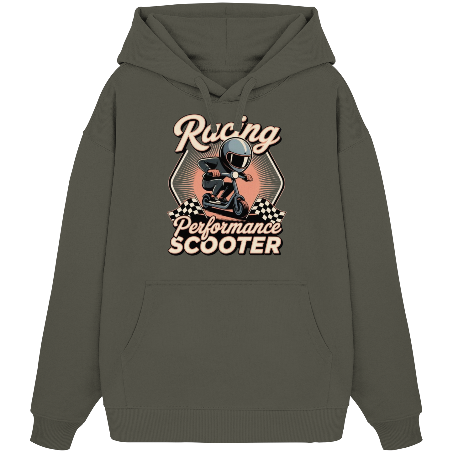Racing Performance Scooter - Organic Oversize Hoodie