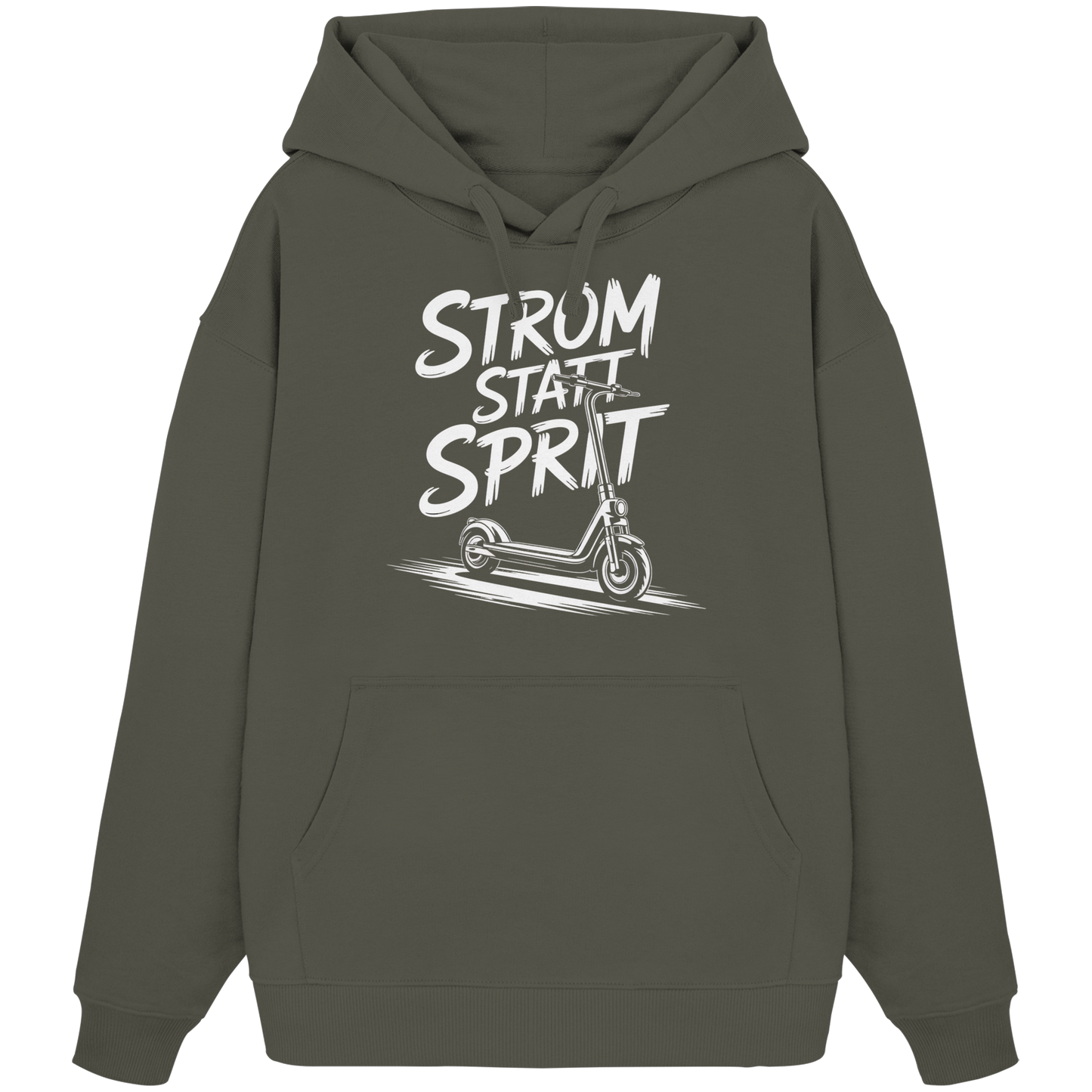 Strom statt Sprit - Organic Oversize Hoodie