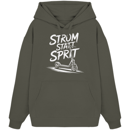 Strom statt Sprit - Organic Oversize Hoodie
