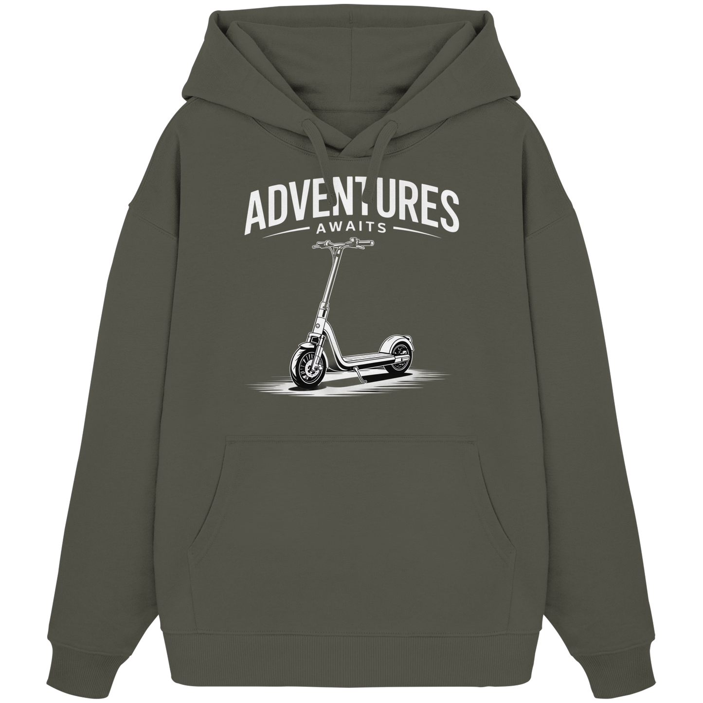 Adventure Awaits - Organic Oversize Hoodie