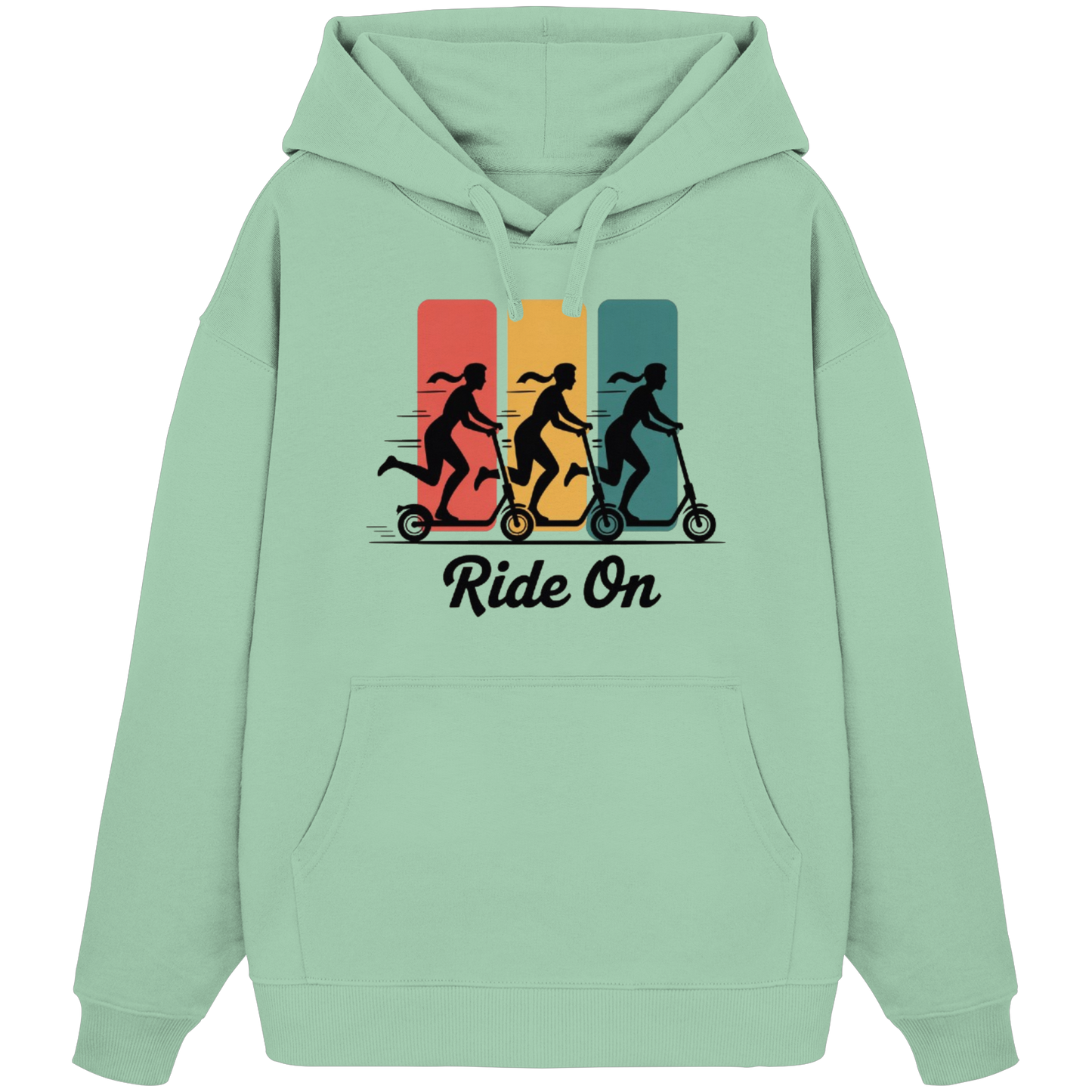 Ride on  - Organic Oversize Hoodie