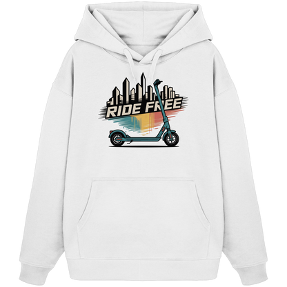 Ride free - Organic Oversize Hoodie