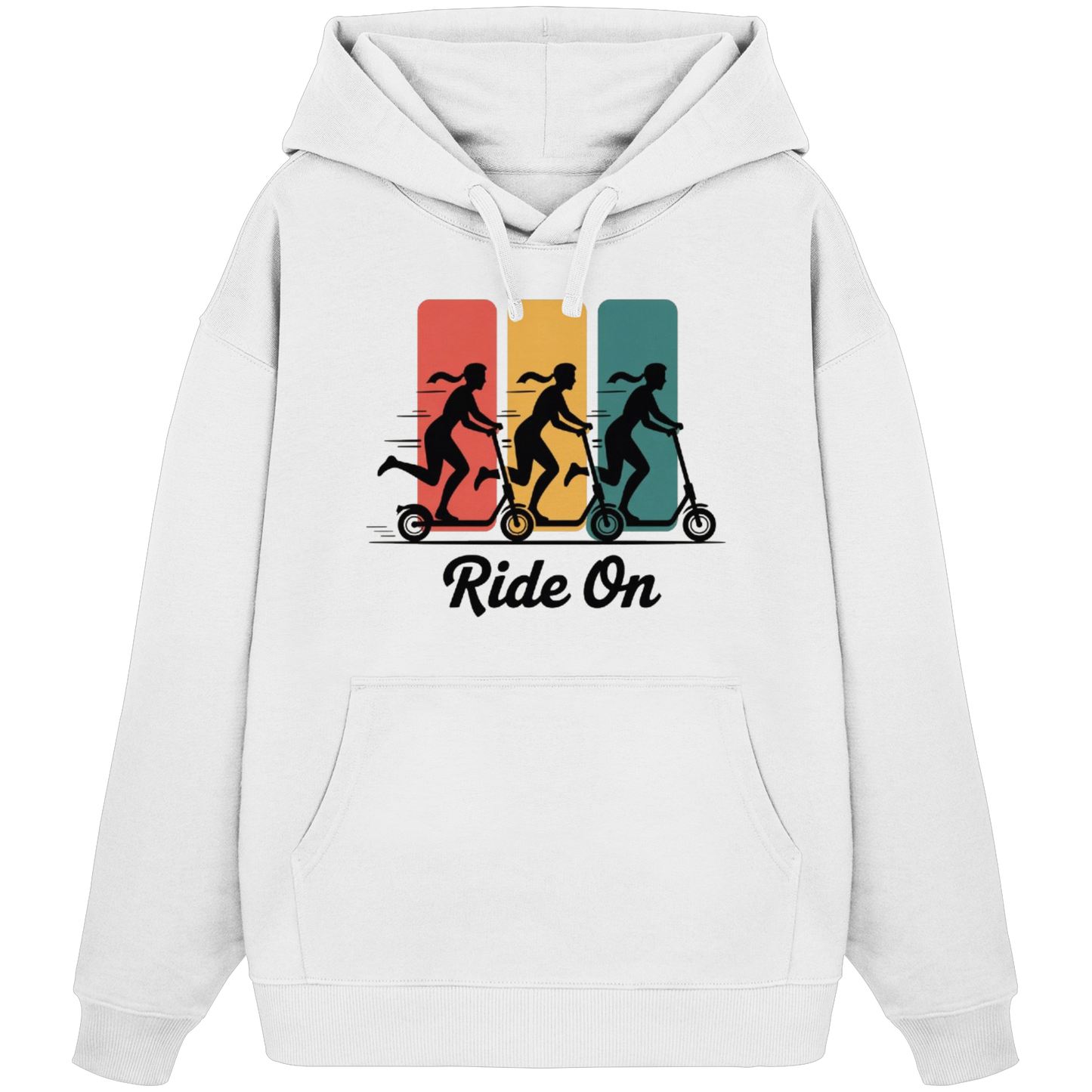 Ride on  - Organic Oversize Hoodie