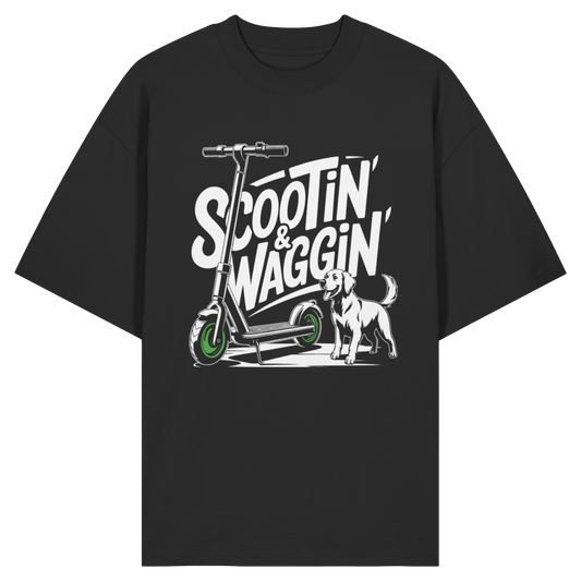 Scootin’ & Waggin’ - Organic Oversize Shirt