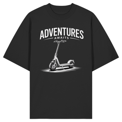 Adventure Awaits - Organic Oversize Shirt