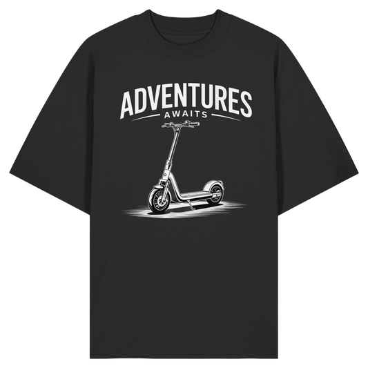Adventure Awaits - Organic Oversize Shirt