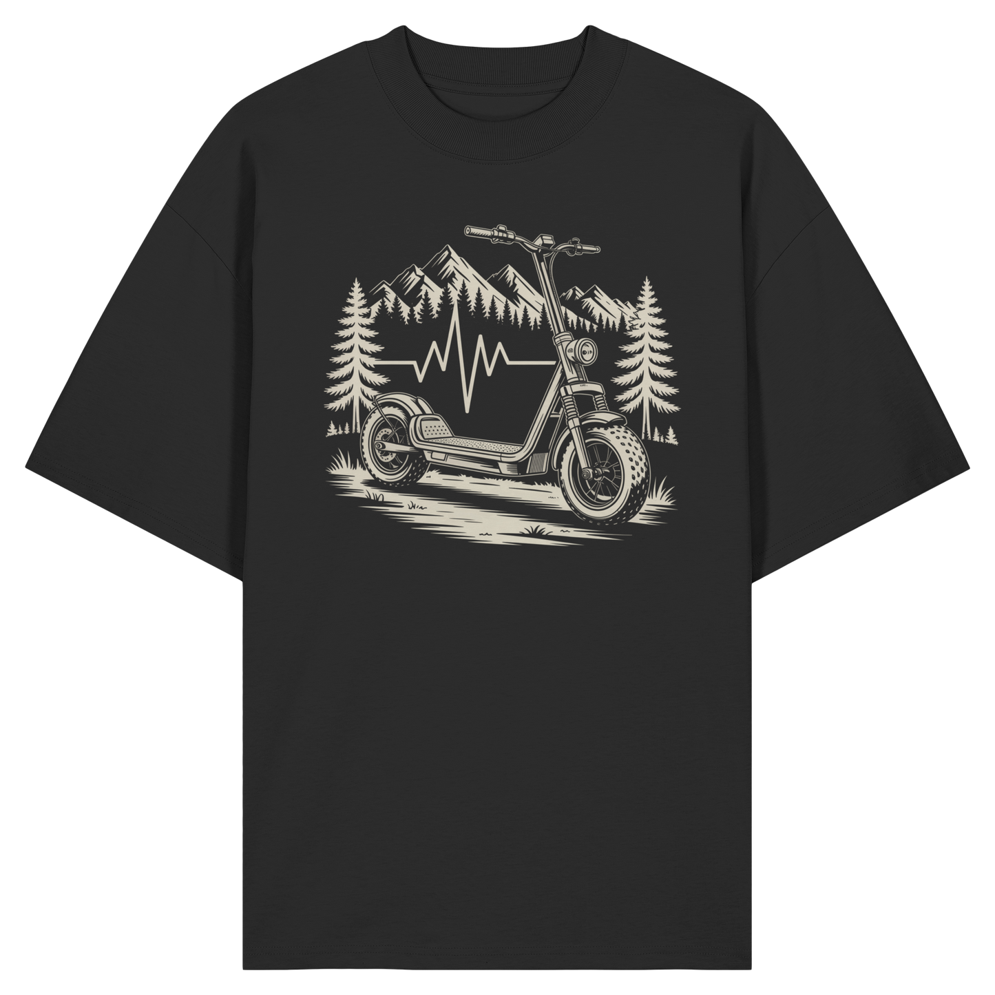 Heartbeat Offroad E-Scooter - Organic Oversize Shirt
