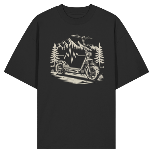 Heartbeat Offroad E-Scooter - Organic Oversize Shirt