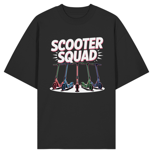 Scooter Squad - Organic Oversize Shirt