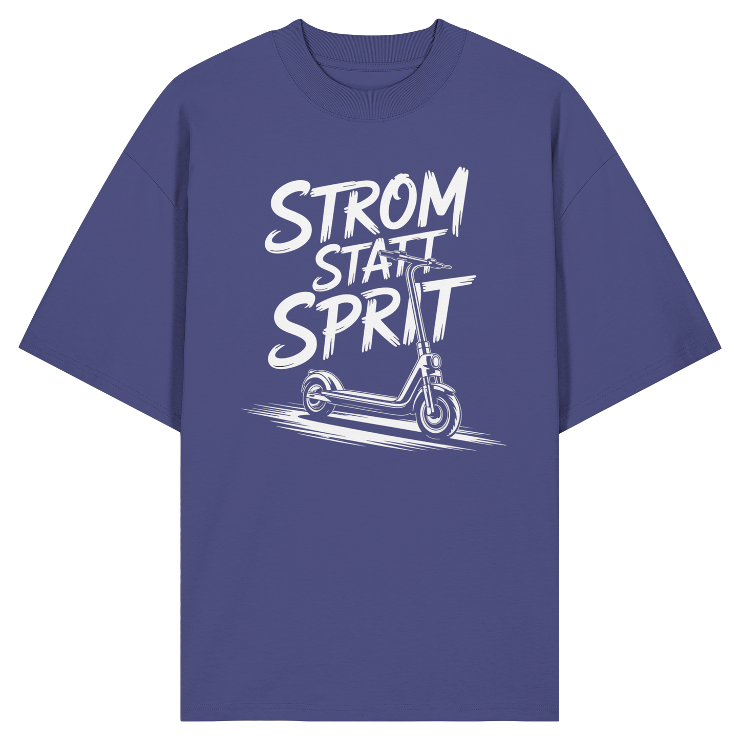 Strom statt Sprit - Organic Oversize Shirt