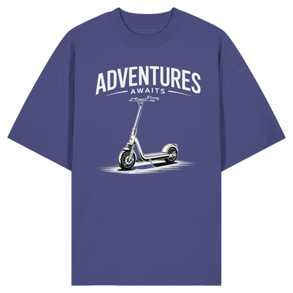 Adventure Awaits - Organic Oversize Shirt