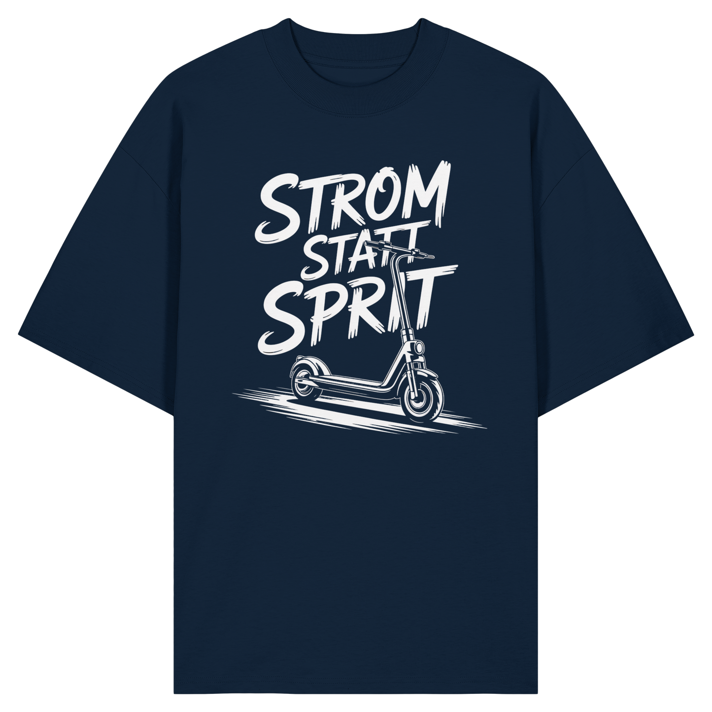 Strom statt Sprit - Organic Oversize Shirt