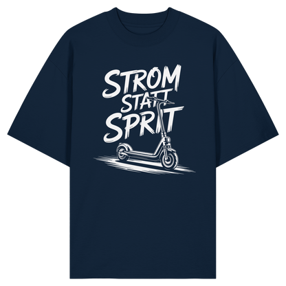 Strom statt Sprit - Organic Oversize Shirt