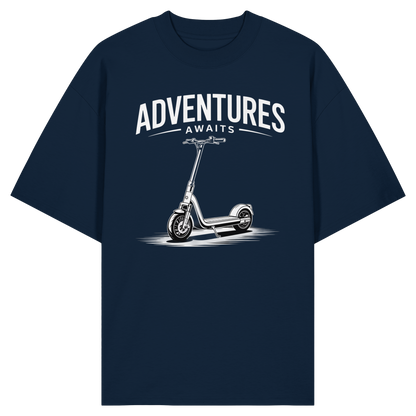 Adventure Awaits - Organic Oversize Shirt
