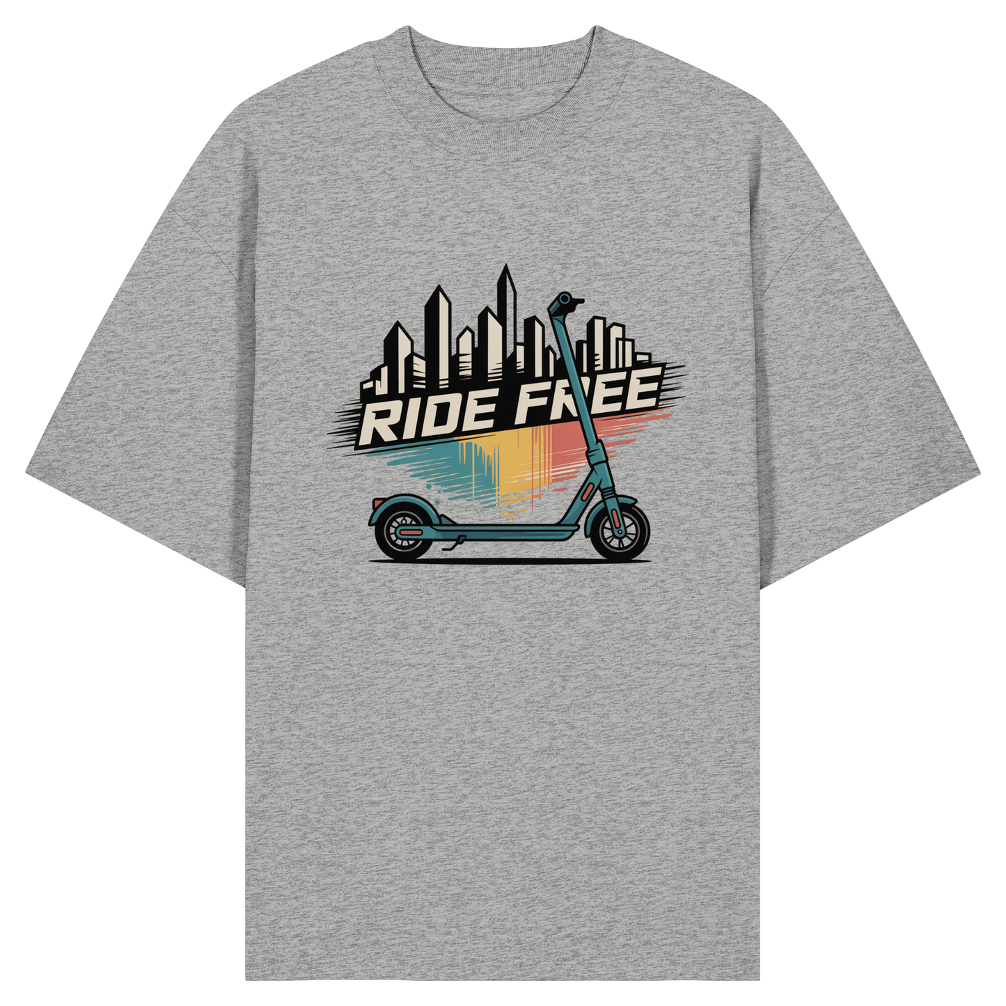 Ride free - Organic Oversize Shirt