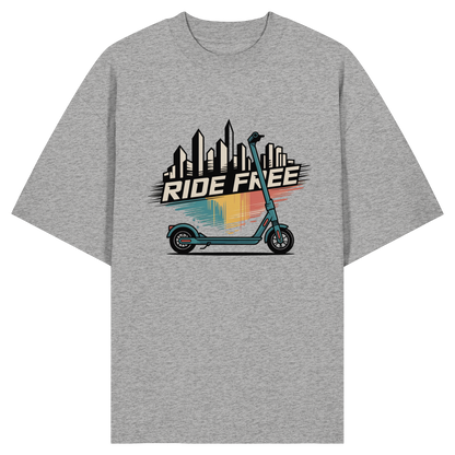 Ride free - Organic Oversize Shirt