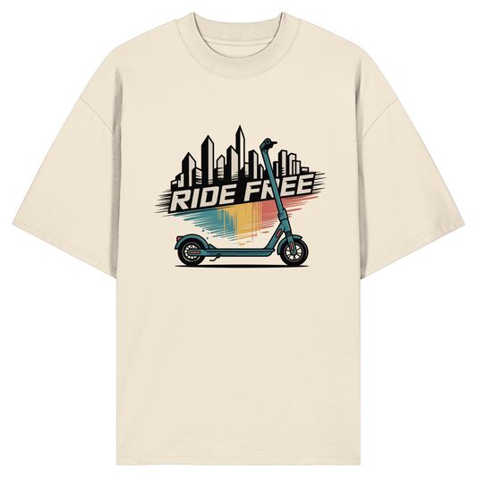 Ride free - Organic Oversize Shirt