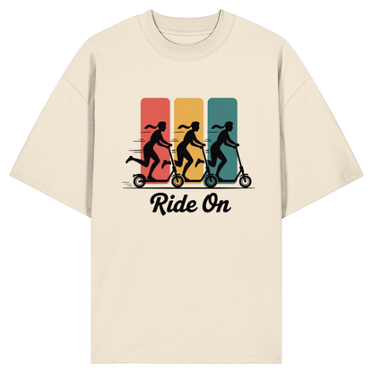 Ride on  - Organic Oversize Shirt