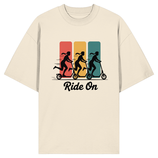 Ride on  - Organic Oversize Shirt