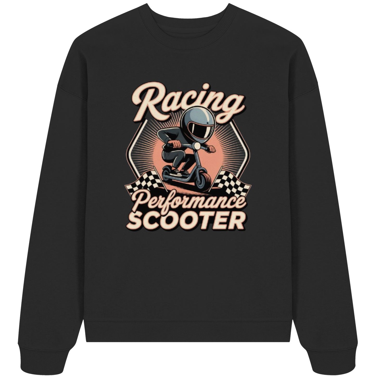 Racing Performance Scooter - Organic Oversize Sweatshirt