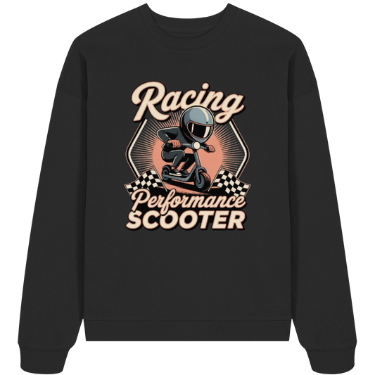 Racing Performance Scooter - Organic Oversize Sweatshirt