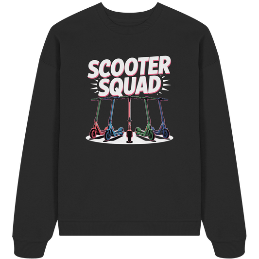 Scooter Squad - Organic Oversize Sweatshirt