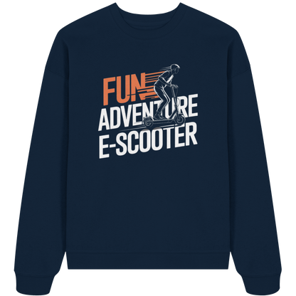 Fun Adventure E-Scooter - Organic Oversize Sweatshirt