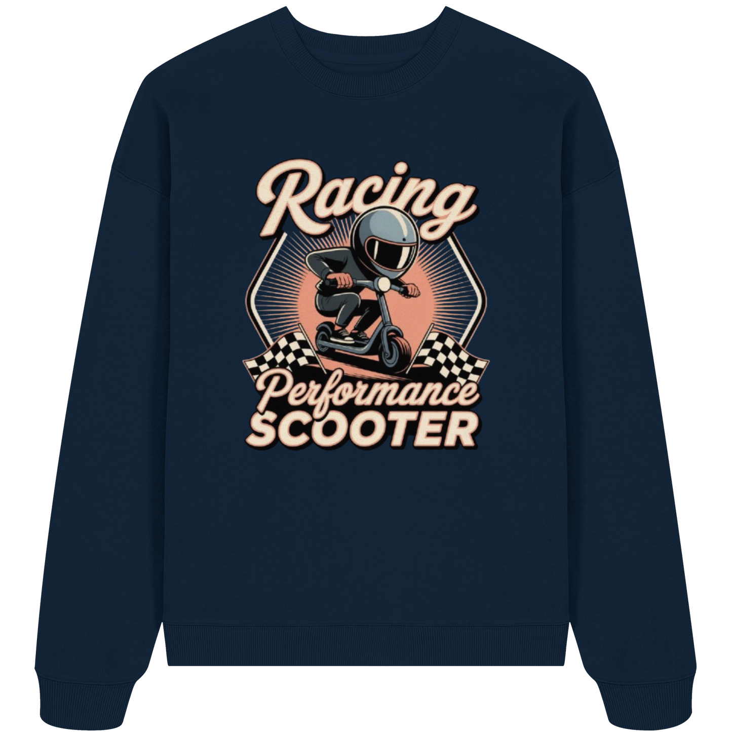 Racing Performance Scooter - Organic Oversize Sweatshirt