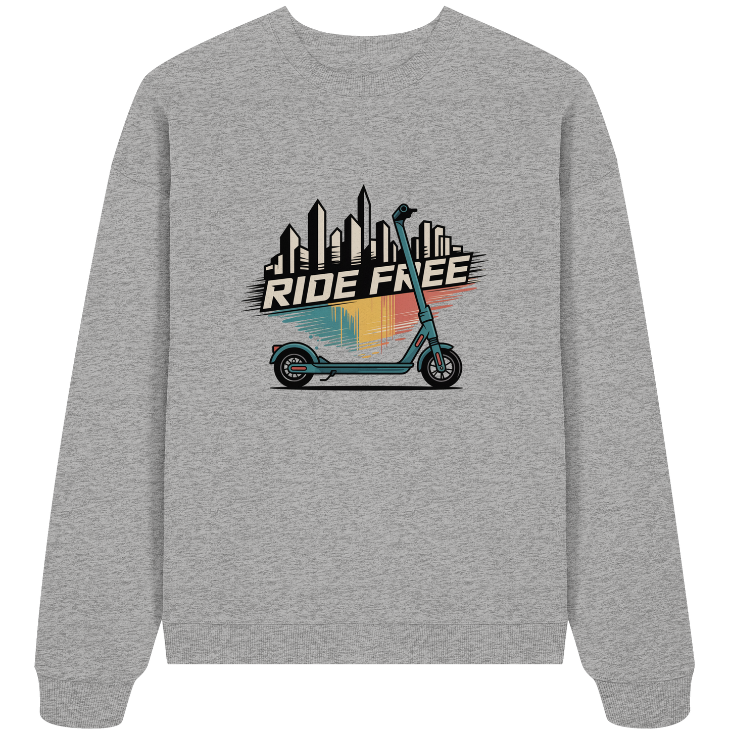 Ride free - Organic Oversize Sweatshirt