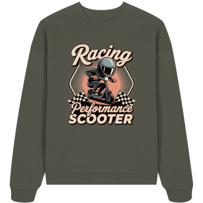 Racing Performance Scooter - Organic Oversize Sweatshirt