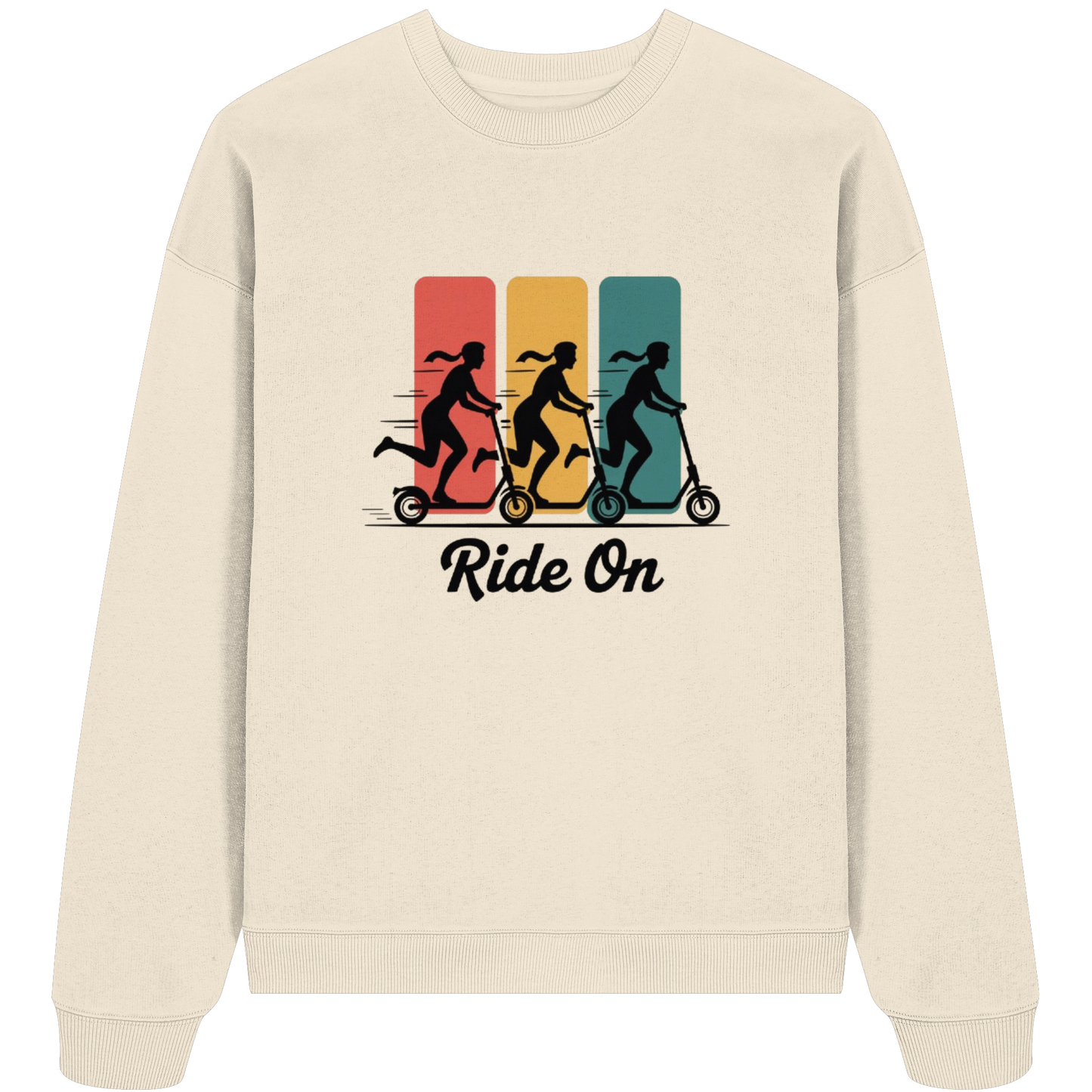 Ride on  - Organic Oversize Sweatshirt