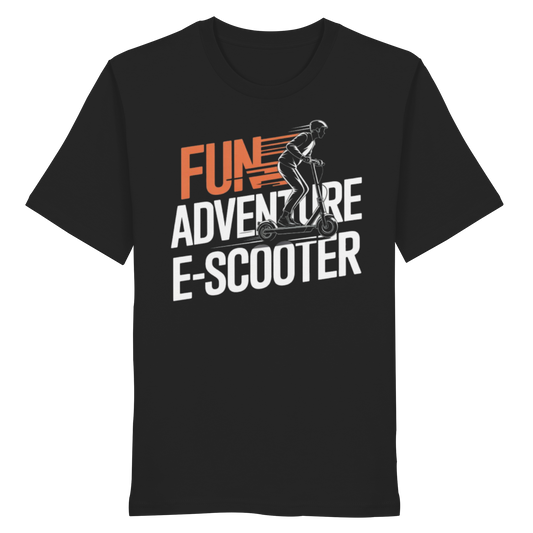 Fun Adventure E-Scooter - Organic Shirt