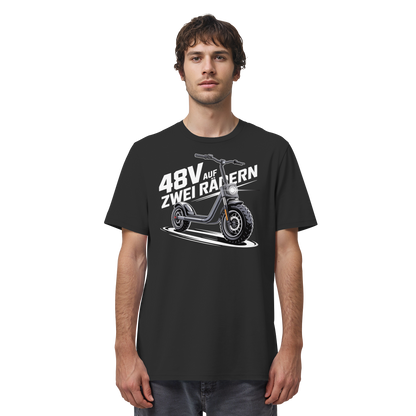 48 V auf zwei Rädern - Organic Shirt