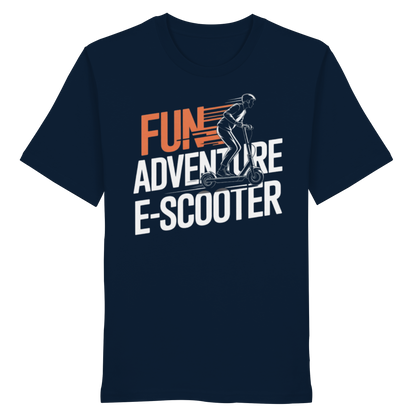 Fun Adventure E-Scooter - Organic Shirt