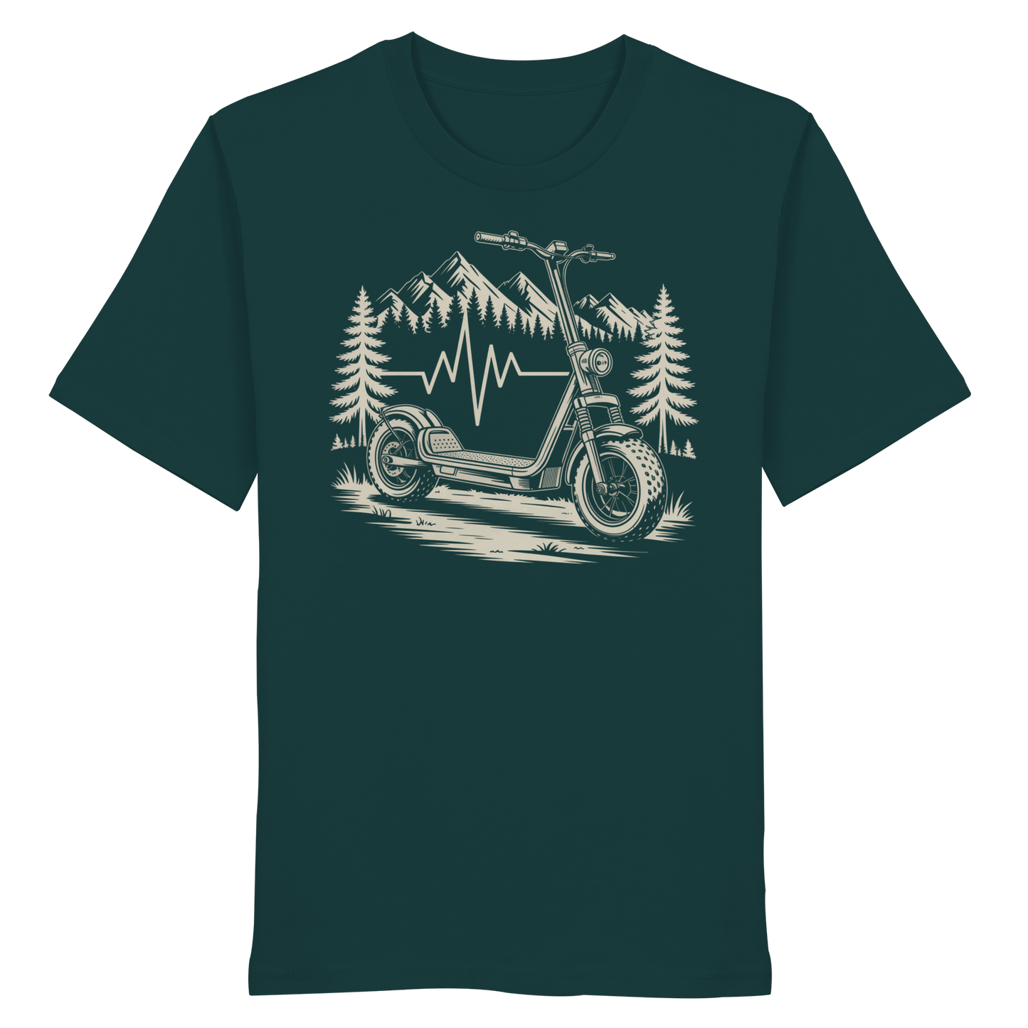 Heartbeat Offroad E-Scooter - Organic Shirt