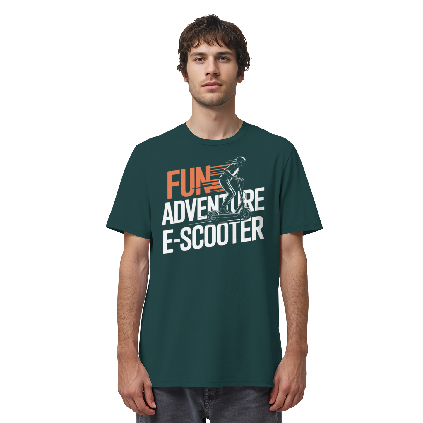 Fun Adventure E-Scooter - Organic Shirt