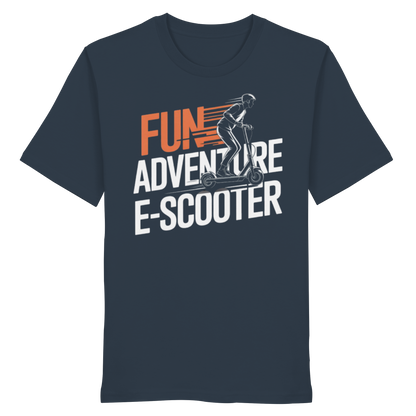 Fun Adventure E-Scooter - Organic Shirt