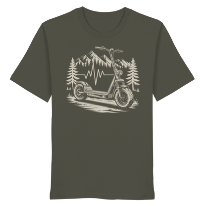 Heartbeat Offroad E-Scooter - Organic Shirt