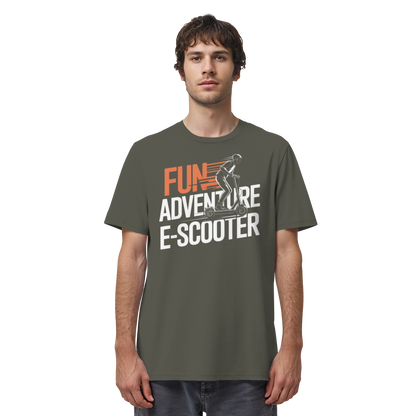Fun Adventure E-Scooter - Organic Shirt