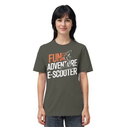 Fun Adventure E-Scooter - Organic Shirt
