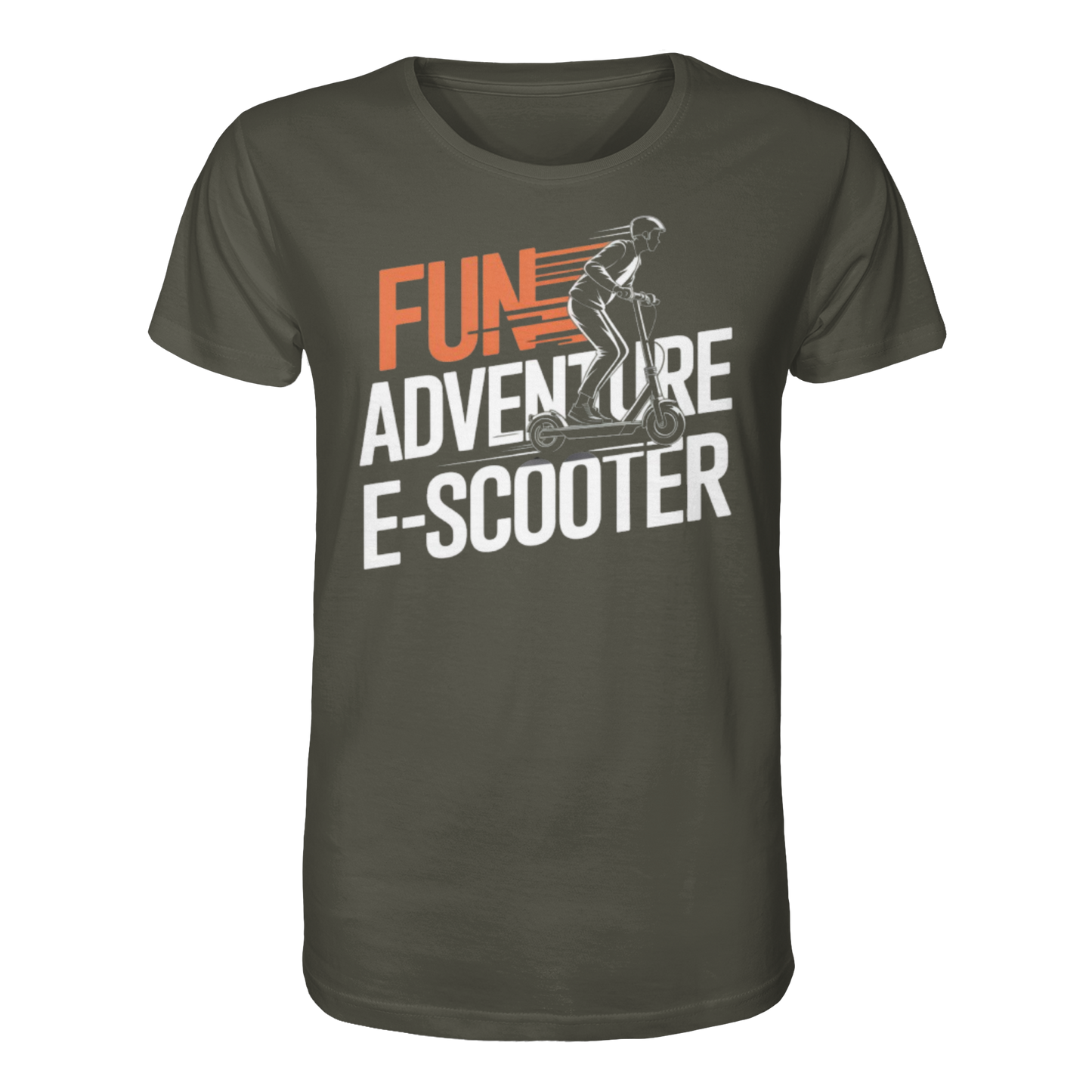 Fun Adventure E-Scooter - Organic Shirt