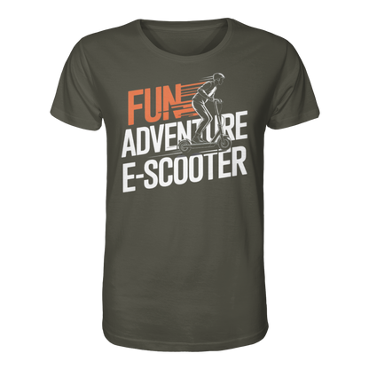 Fun Adventure E-Scooter - Organic Shirt