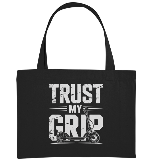 Trust my Grip - Organic Shopping-Bag