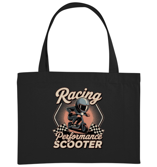 Racing Performance Scooter - Organic Shopping-Bag